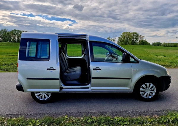 Volkswagen Caddy cena 22999 przebieg: 188000, rok produkcji 2008 z Racibórz małe 277